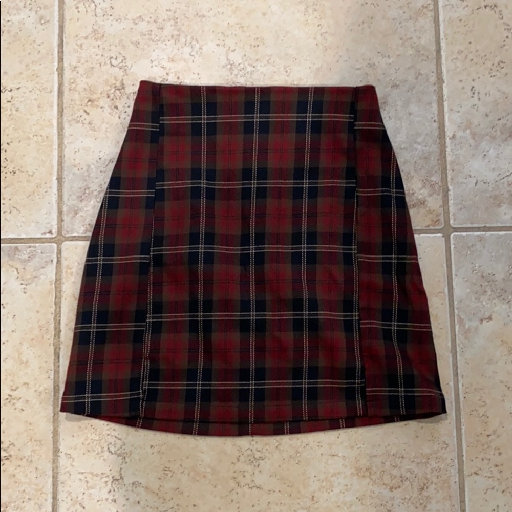 Plaid Skirt